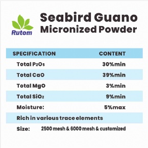 Seabird Guano Micronized Powder
